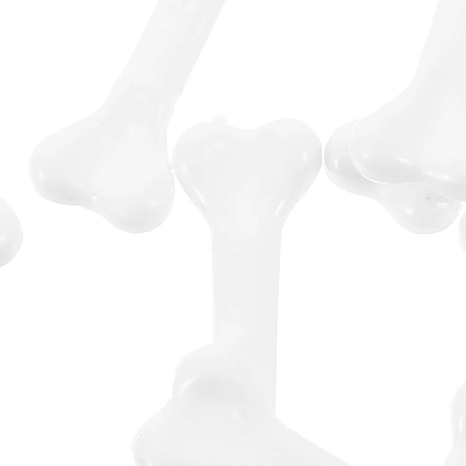 ของตกแต่งกระดูกจิ๋ว 12 ชิ้น กระดูกปลอมสำหรับฮาโลวีน ทำจากพลาสติก สำหรับตกแต่งบ้าน ตกแต่งโต๊ะทำงาน กระดูกจำลองขนาดเล็ก ของตกแต่งแนวสยองขวัญ สำหรับงานปาร์ตี้