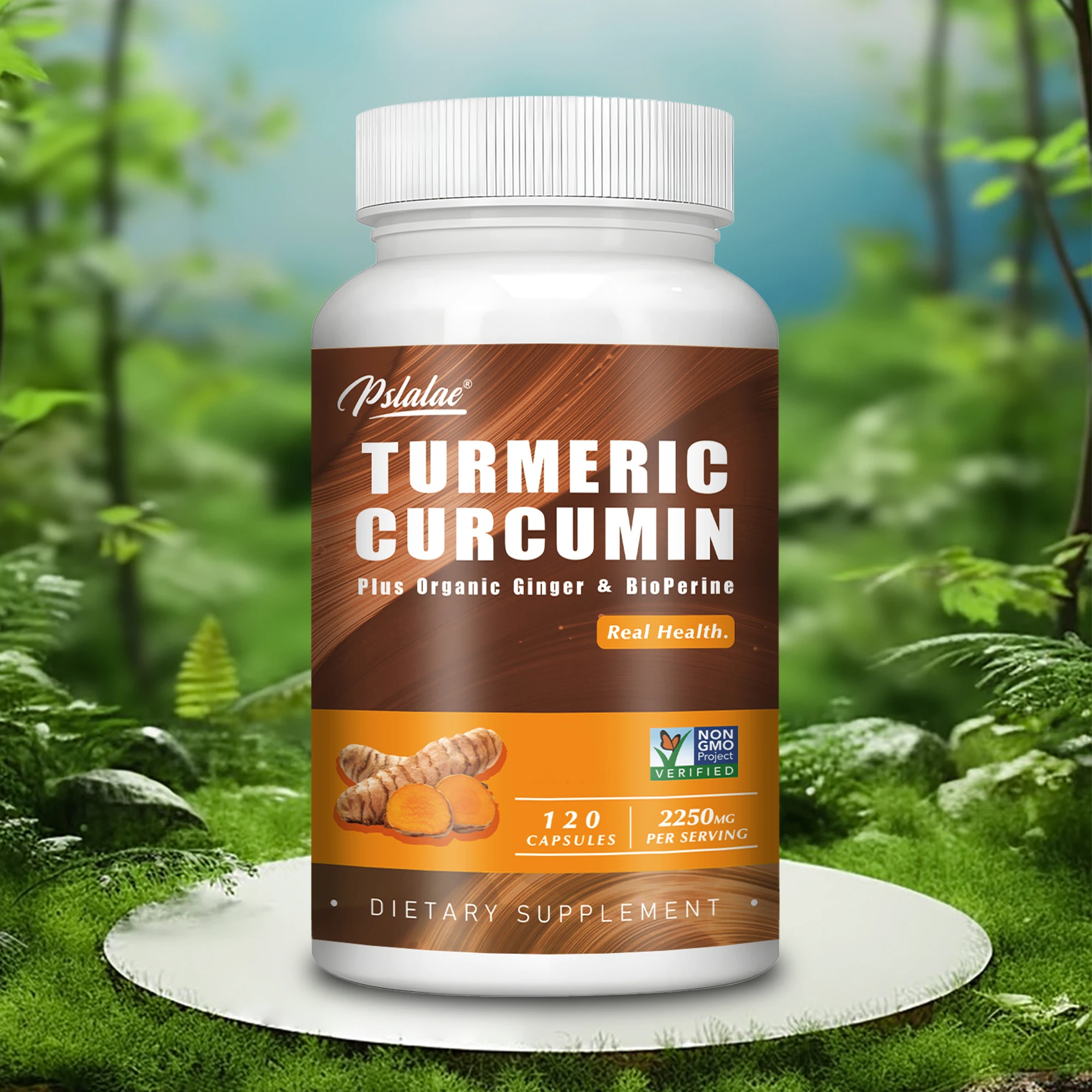 Turmeric Curcumin - Relieve Muscle and Joint Pain, Promote Heart Health, Powerful Antioxidant, Whiten Skin