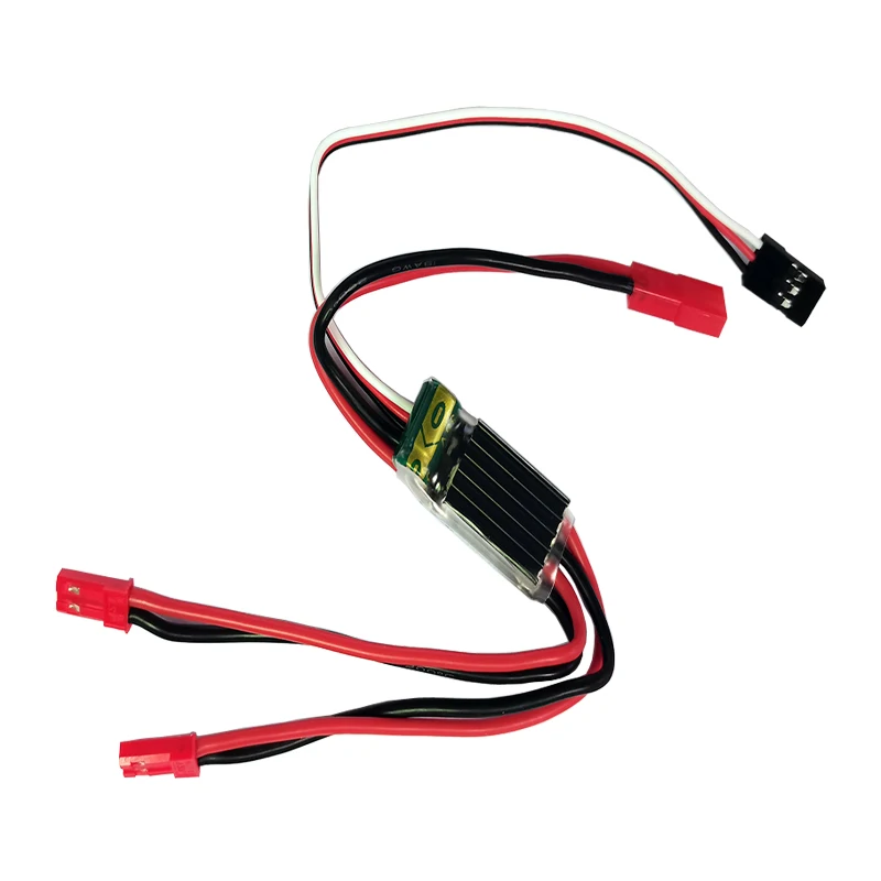 1st 20a Unidirectionele Geborstelde Esc 2-6S Lipo 5-25.2V Single/Dual Motor Versie Diy Onderdelen Voor Rc Model Boot Tank Auto