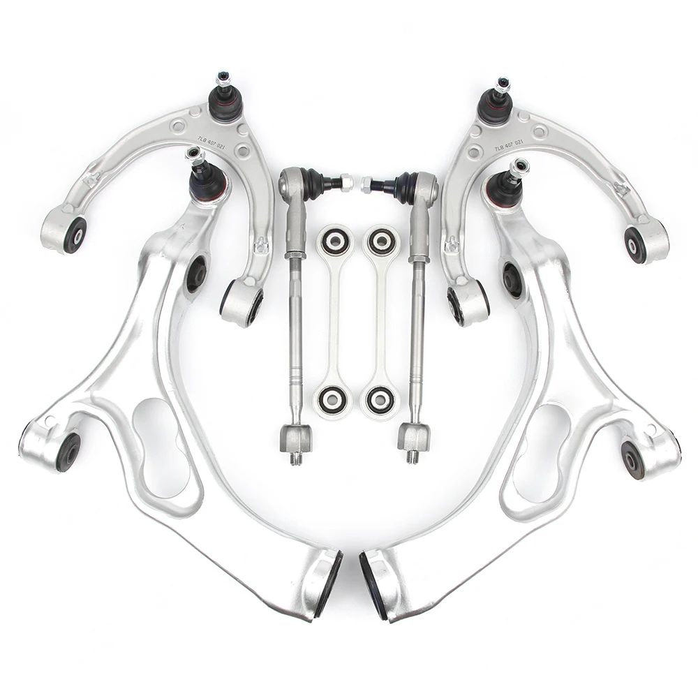 

New Control Arm Ball Joint Stabilizer Link Tie Rod Kits For Porsche Cayenne 955 9PA VW 7LA 2002-2013