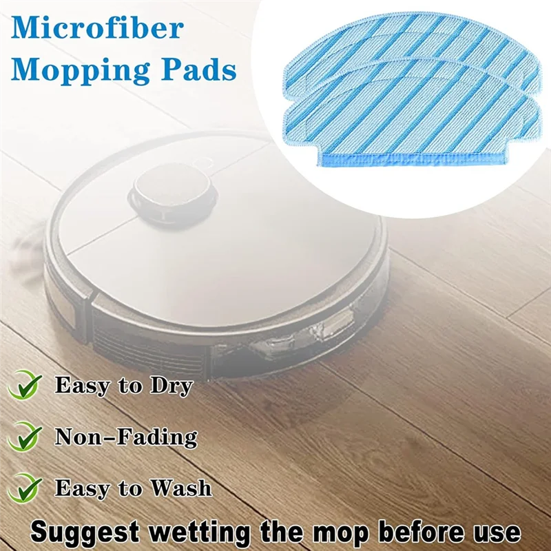 

SEWS-For Ecovacs DEEBOT OZMO T8 AIVI/T8 Max/T8 Series/N8 Pro/N8 Pro Plus Robot Vacuum Replacement Parts