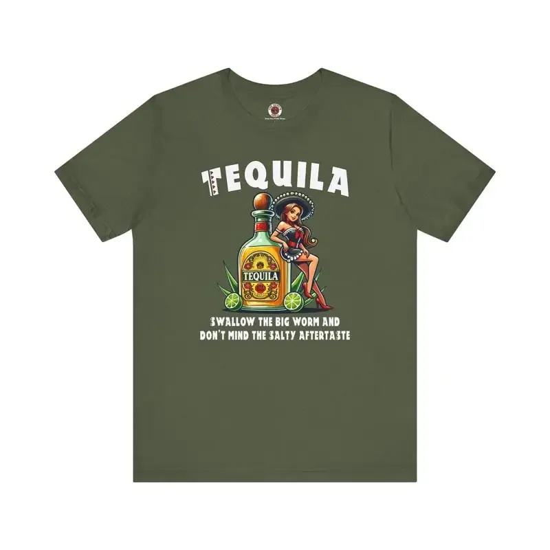 Tequila Swallow The Big Worm T Shirt
