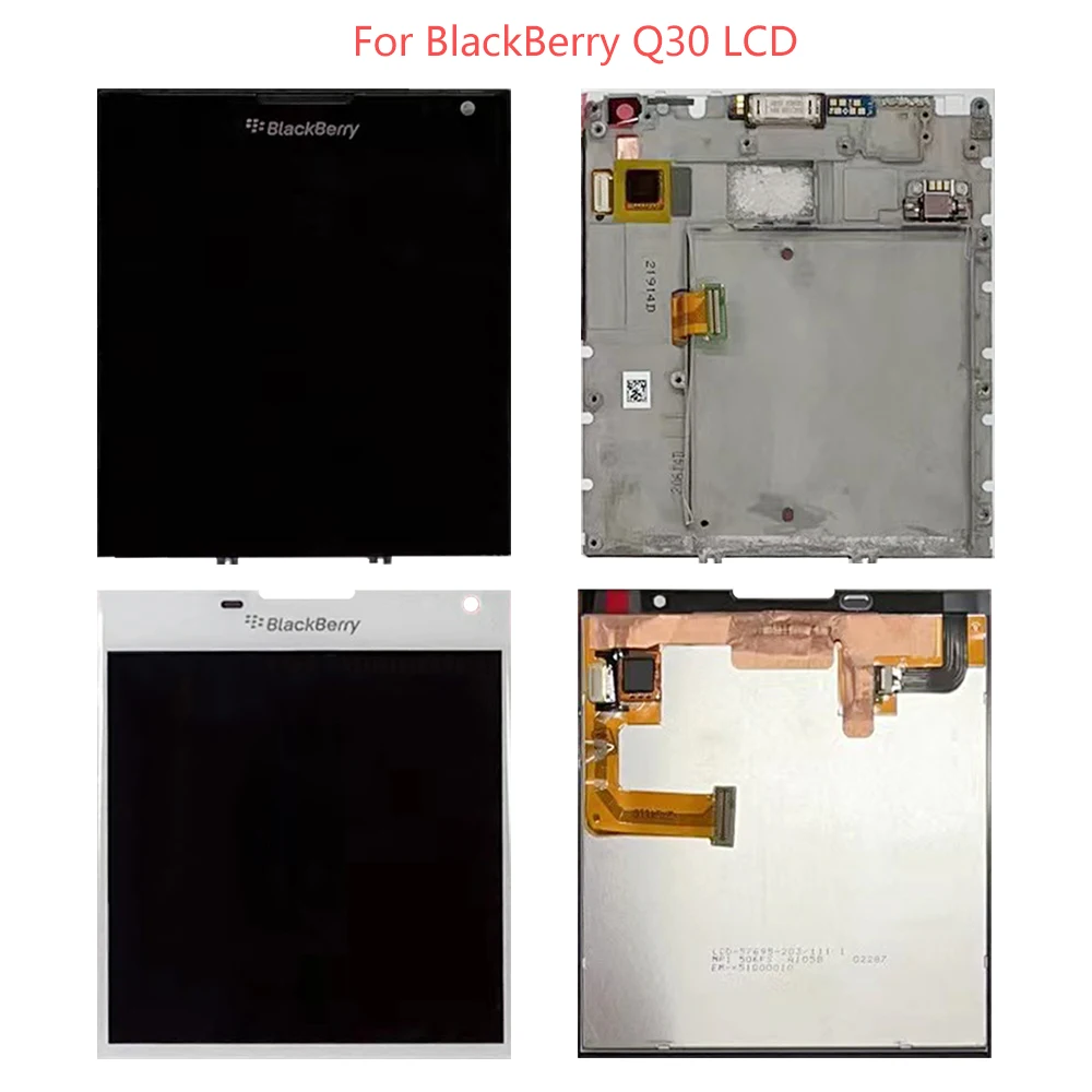 For Blackberry Q20 LCD For BlackBerry Passport Q30 SQW100-1 LCD Display Touch Screen Digitizer Assembly Replacement 100%Tested