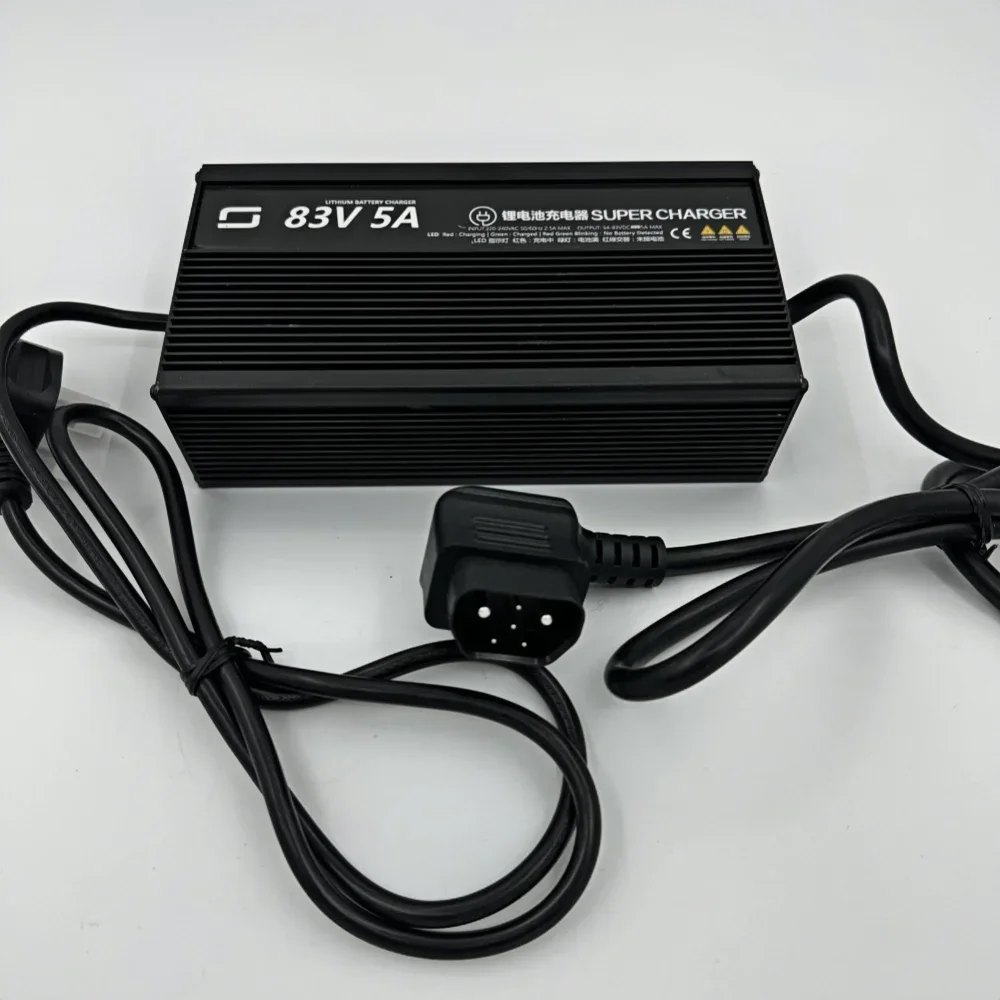 リチウム電池充電器 83V 5A 本体 SUPER SOCO TCMAX New Fit Super Soco TCMAX TC MAX Charger Special Charger 83V 5A