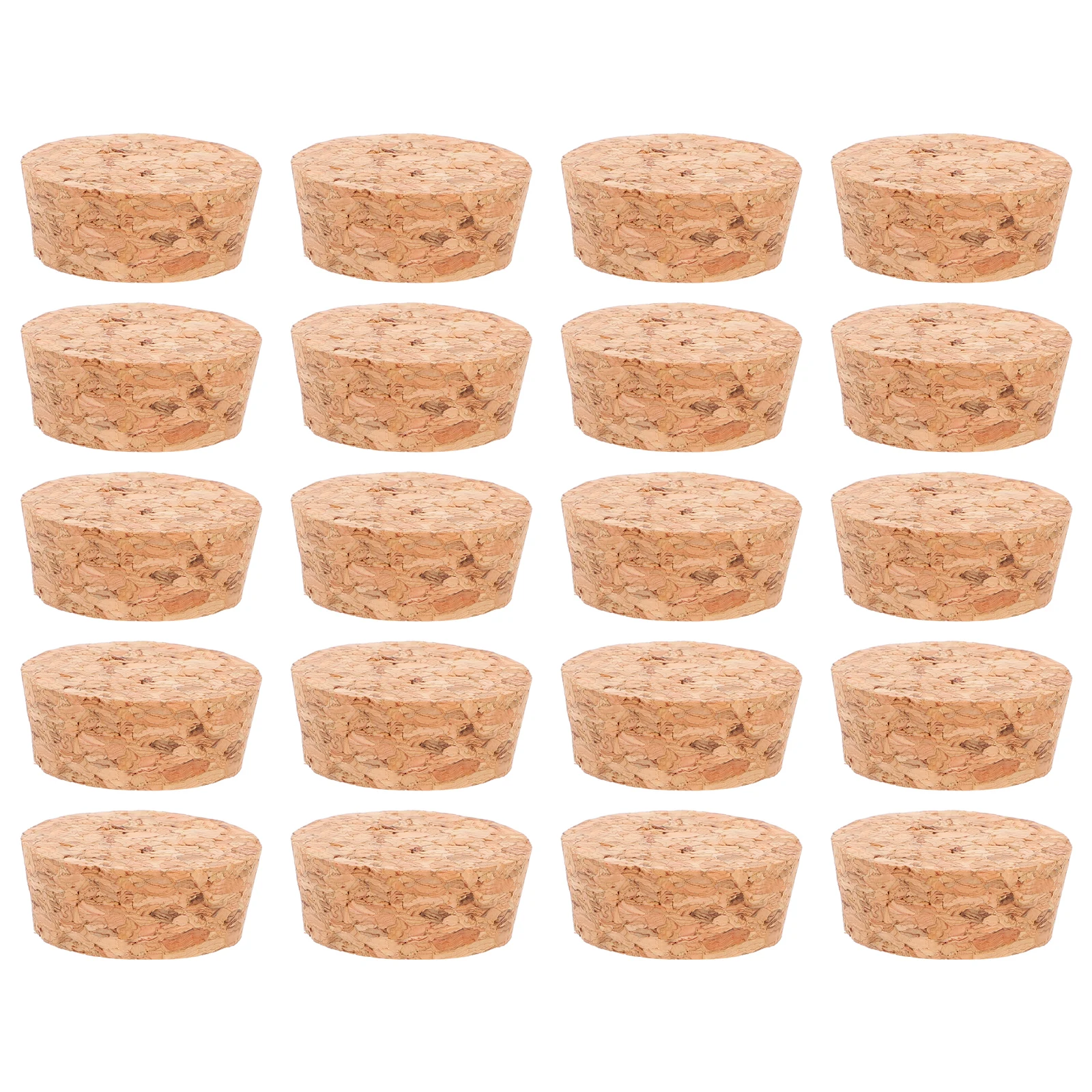 

Tapered Cork Stoppers Glass Bottle Aromatherapy Drift Sealing Plugs High Temperature Resistance Portable Lightweight for DIY