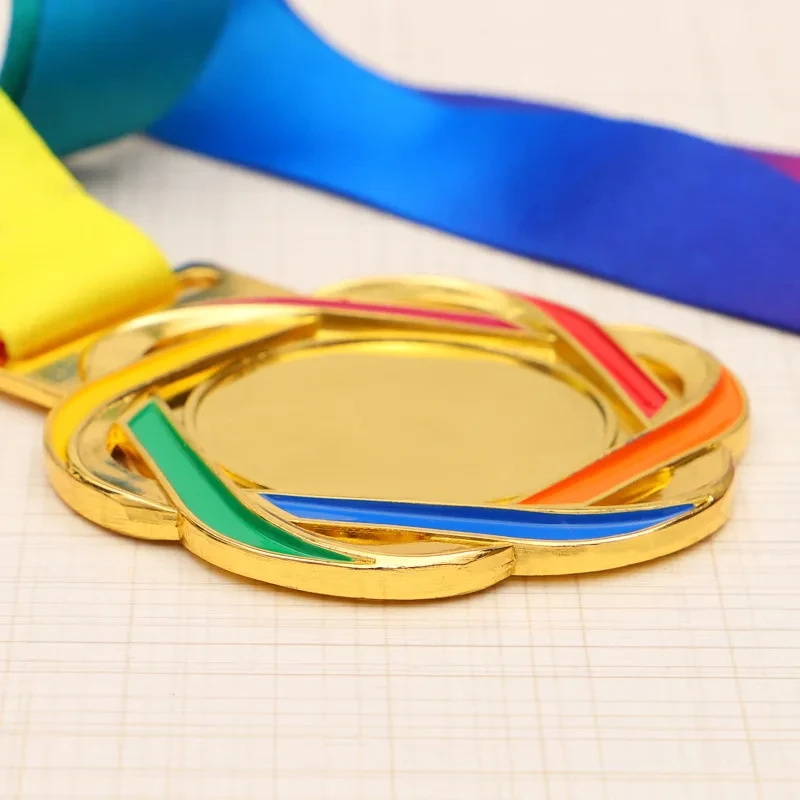 Kostenlose individuelle Logo-Sportmedaillen, Gold, Silber, Bronze, Metallmedaille, Auszeichnung, personalisiertes Souvenir für Spielsport, Wettbewerb, Gewinner – Detail 10