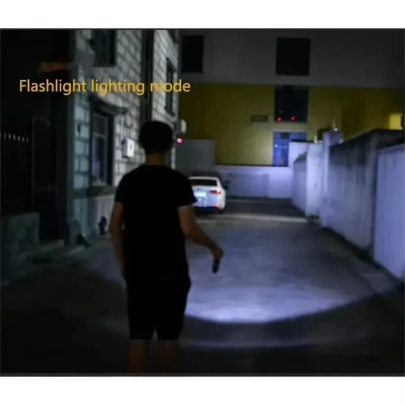 المحمولة Superbright التخييم ضوء العمل بطارية COB LED بالطاقة يده مصباح يدوي أضواء خيمة خارجية بدون بطارية