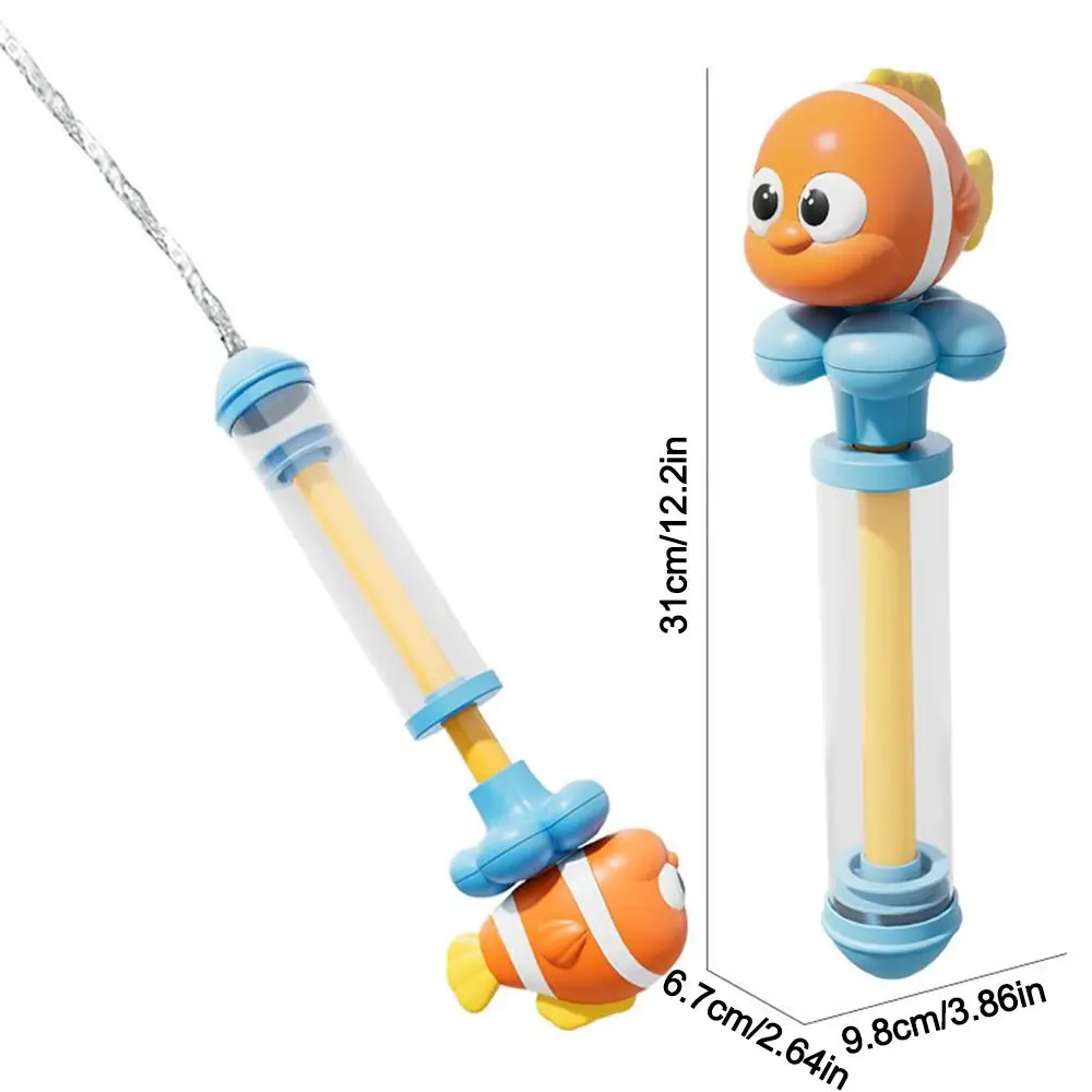 Criativo animal marinho respingo spray água brinquedos esguicho de água piscina brinquedos água jogar brinquedo crianças