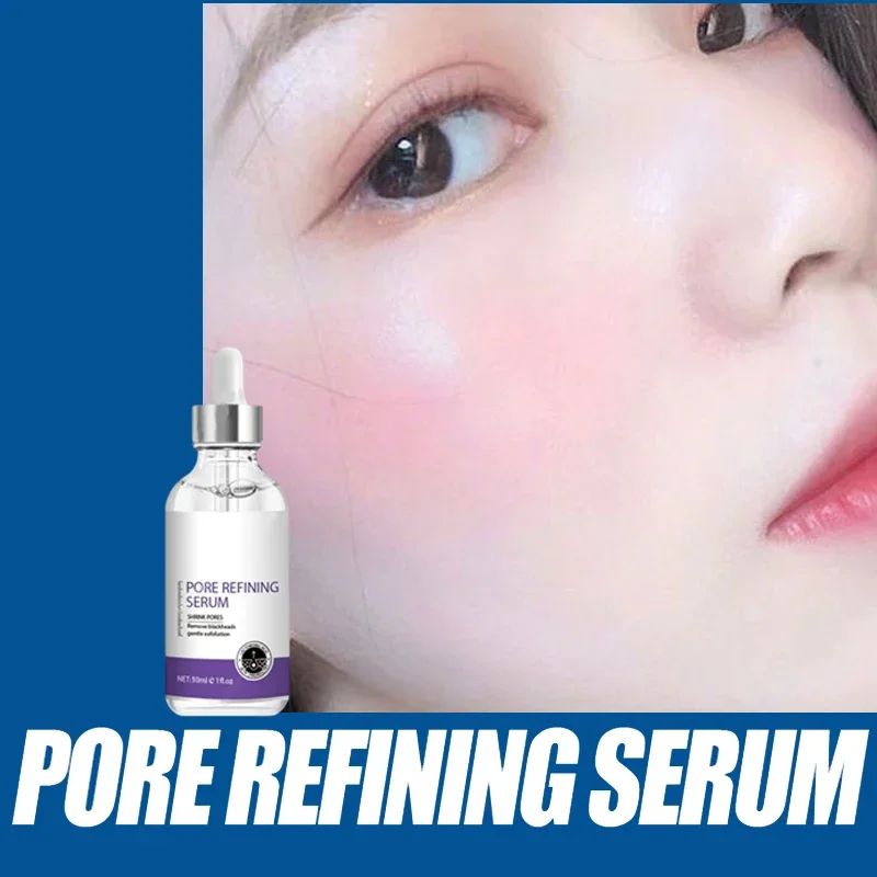 Face Skin Pore Shrinkage Serum Long-Lasting Moisturizing Improves Large Pores Calming Skin Care Essence
