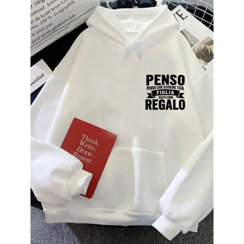 Men's Hoodie White … - image