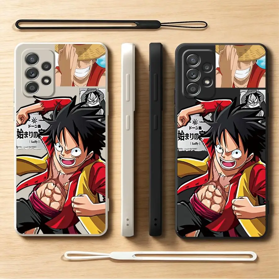Anime O-One Piece Case for Samsung Galaxy A17 A12 A36 A26 A27 A52 A51 A15 A34 A13 A14 A35 A16 A24 Phone Cover