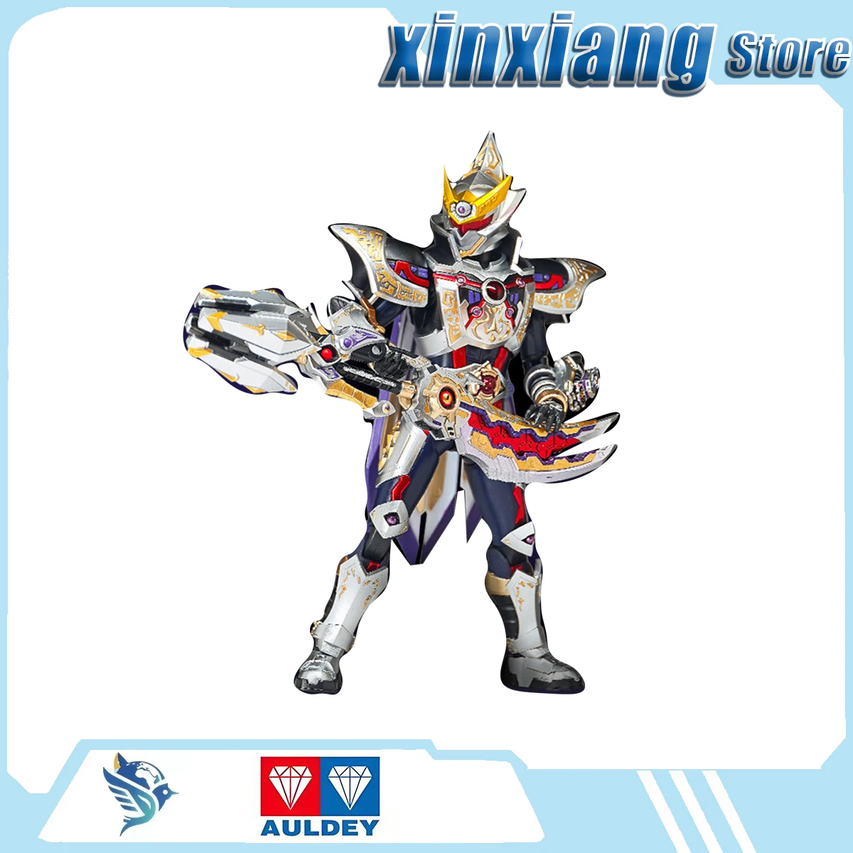 

AULDEY Transforming Robot Warrior Armor Shurou Armor Handmade Model Cartoon Characters In Anime And Manga Assembled Model Toys