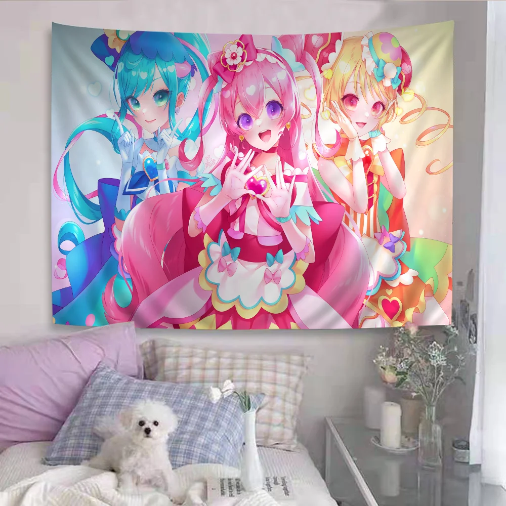 

Anime Delicious Party Pretty Tapestry Anime Tapestry Hanging Tarot Hippie Wall Rugs Dorm Wall Hanging Sheets