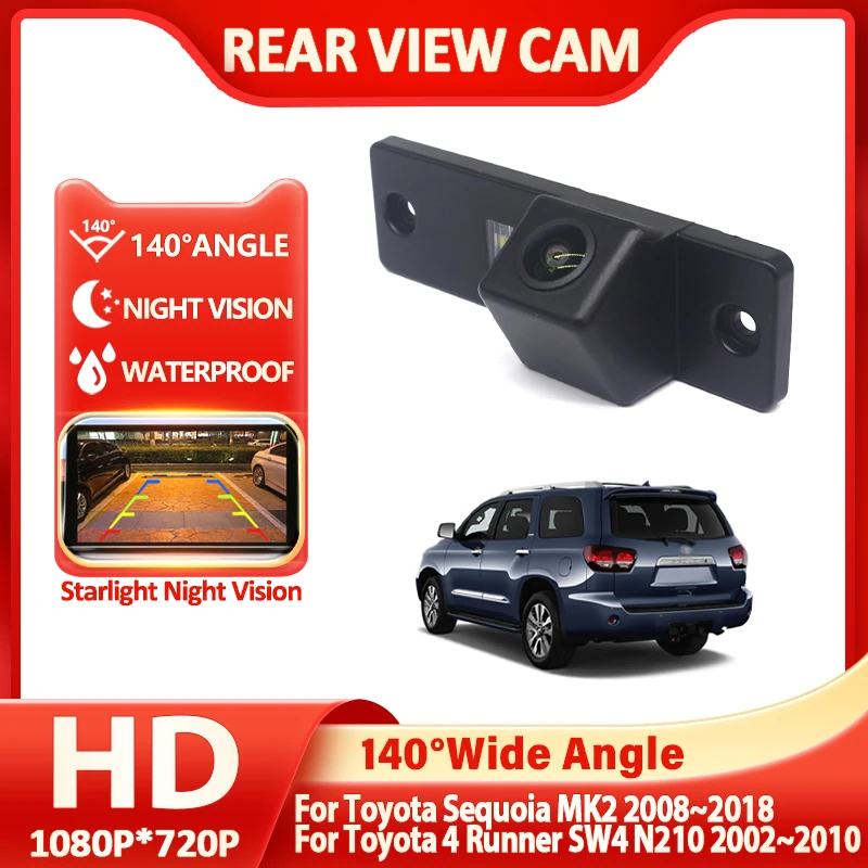 

1080P Car Rear View Camera For Toyota Sequoia MK2 2008~2018 For Toyota 4 Runner SW4 N210 2002~2010 Parking HD Backup Camera