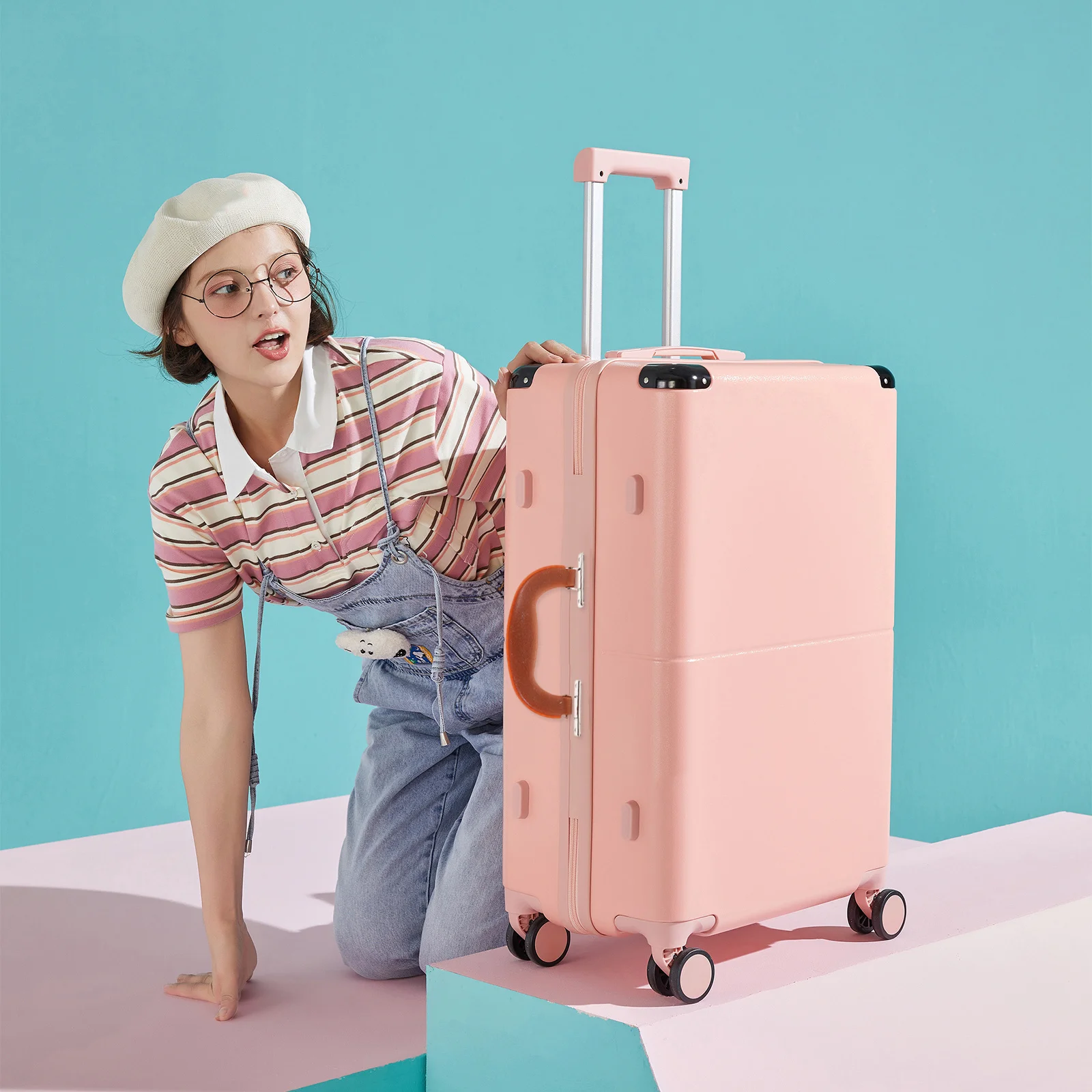 

4pcs Plastic Handle Brown Black Durable Drawer Cabinet Wardrobe Closet Pull Handle Suitcase Furniture Hardware