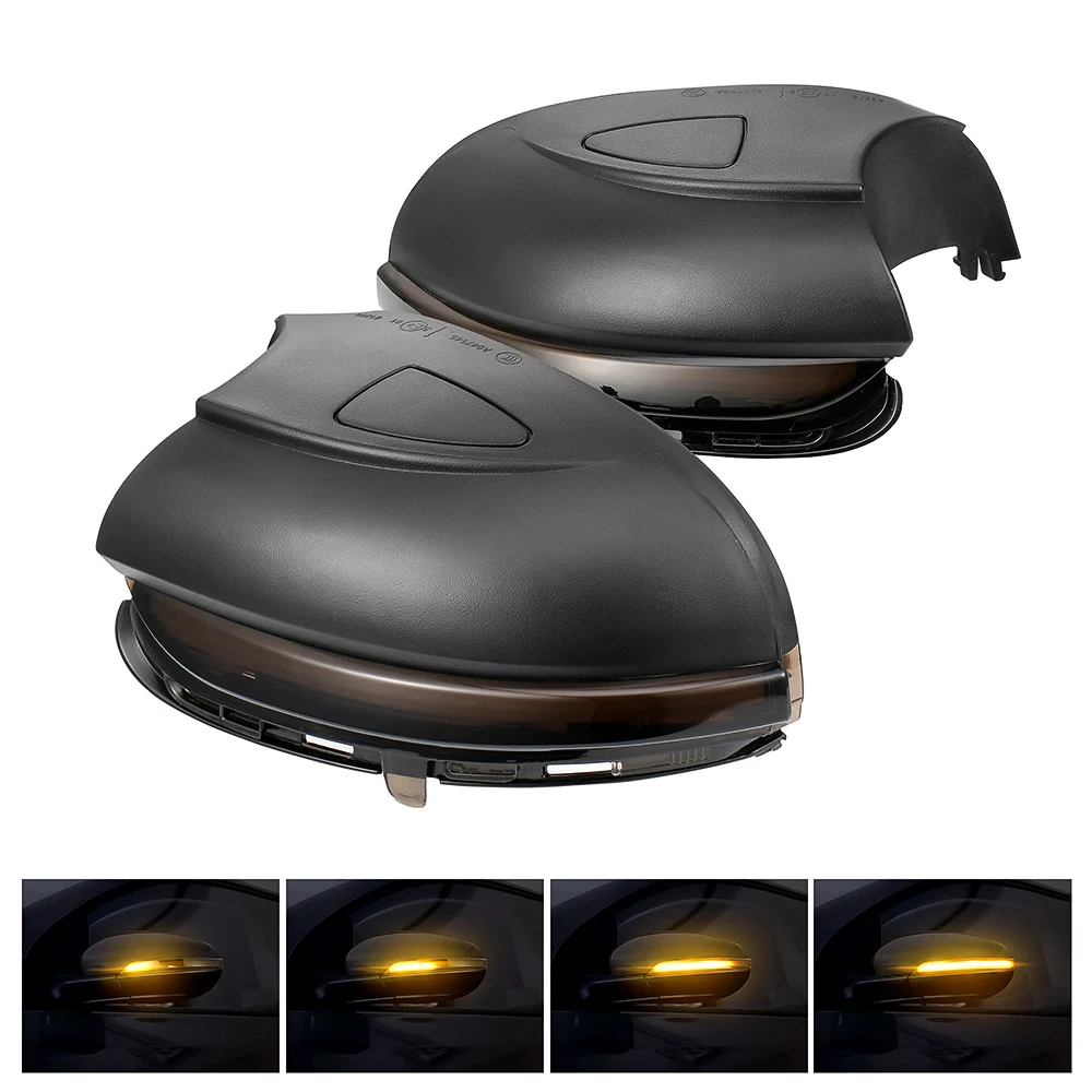 

For Volkswagen VW Golf MK6 GTI 6 R line R20 Touran Dynamic Blinker Side Mirror Indicator Turn Signal Light Car Styling 2PCS