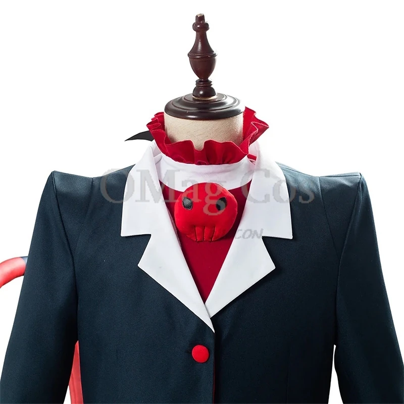 

Anime Hazbin Cosplay Hotel Blitzo cos Helluva Boss Cosplay Costume Man Uniform Halloween Carnaval Clothing suit cosplay hazbin