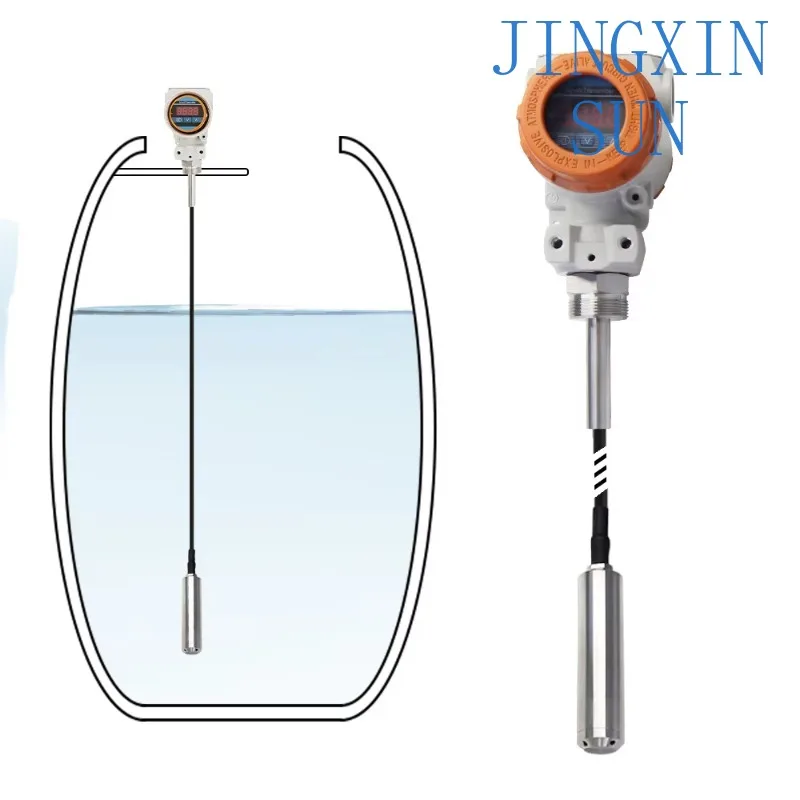 WTsensor for 0.5% High Accuracy Submersible Pressure Transmitter Transducer for Water Oil Diesel Fuel Tank Level Sensor