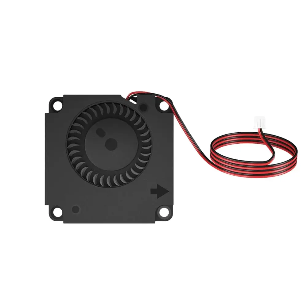 2 Stück 4010 Lüfter für Creality Ender 3 V3 SE/V3 KE/CR10 SE von 3D-Druckerteilen und Zubehör, 24 V 4010 Extruder Turbolüfter – Detail 2