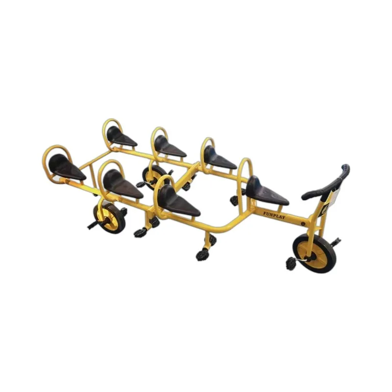 Seven-passenger vehicle. Multiplayer cooperative vehicle