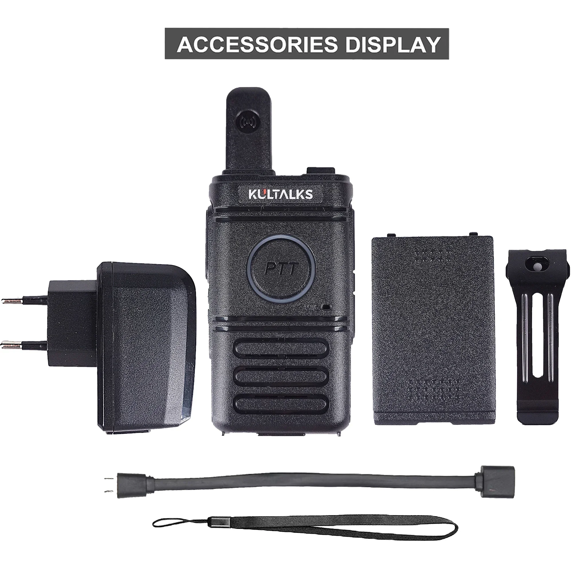 KUltalks CE FCC KT20 Pmr446 Kt20 短距離屋内トランシーバー 6 ピースウェイター KU1048