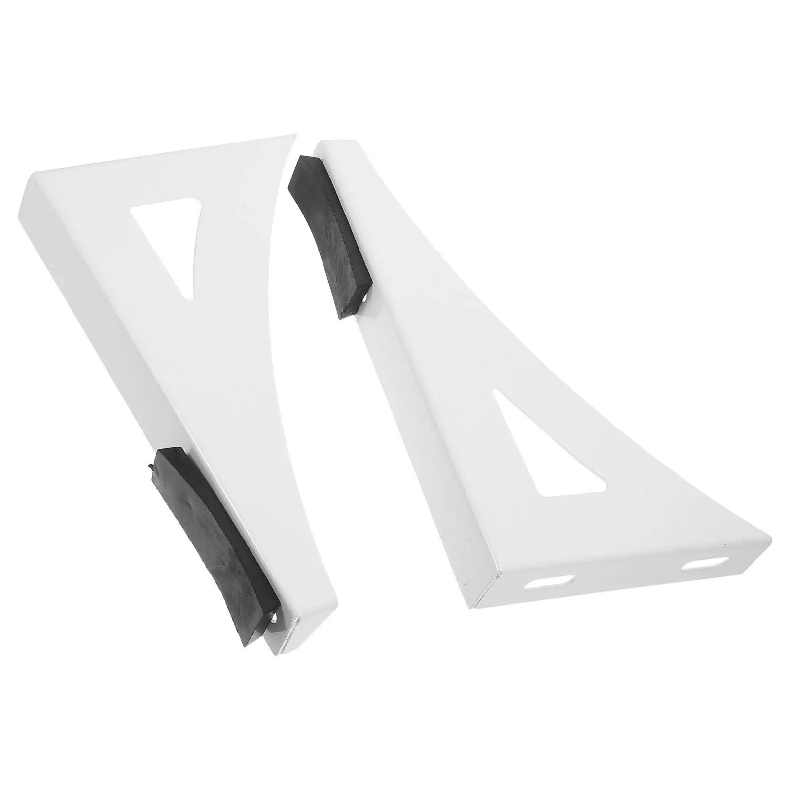 1 Pair Water Heater Bracket Triangular Support Hollow Wall Mount High Strength Metal Easy Installation Stable Universal For