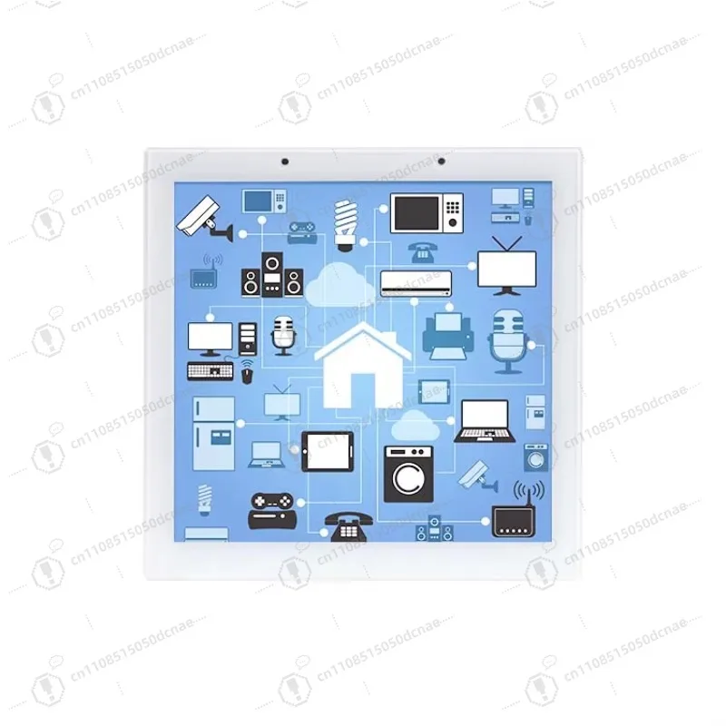 4 Inch White RK3566 2GB 32GB Android Smart Home Touch Control Panel Wall Mount