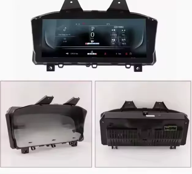 For 12.3 Inch For Land Rover Discovery 5 Car Digital Cluster LCD Dashboard Player Cockpit Virtual Instrument Panel Speedometer