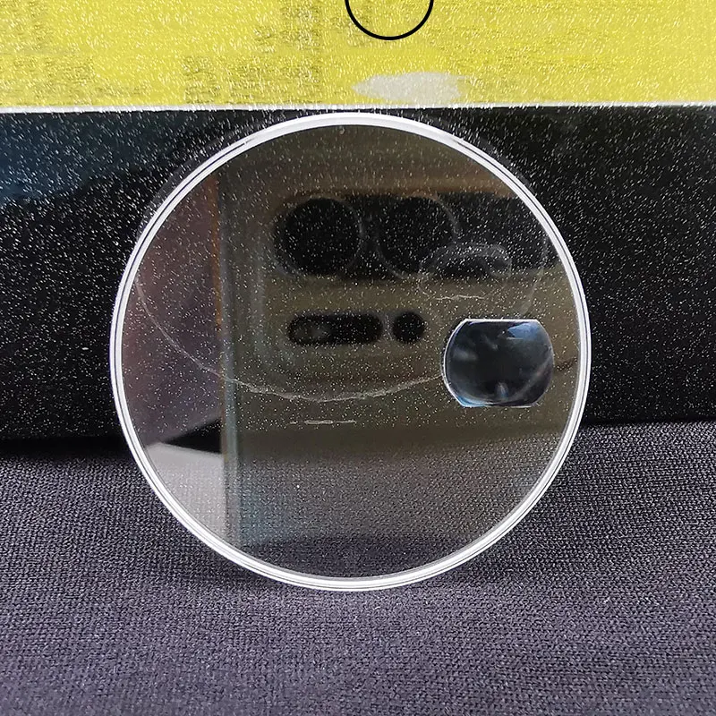 Vidro de relógio com cristais de safira profundos de alta qualidade para GMT 116710 126710 126713 116718 , Peças de relógio pós-venda