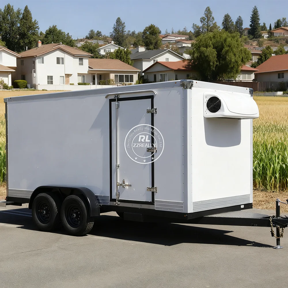 Refrigerated Container Trailer for Sale Reefer Trailer Supplier Reliable Refrigerated Trailer