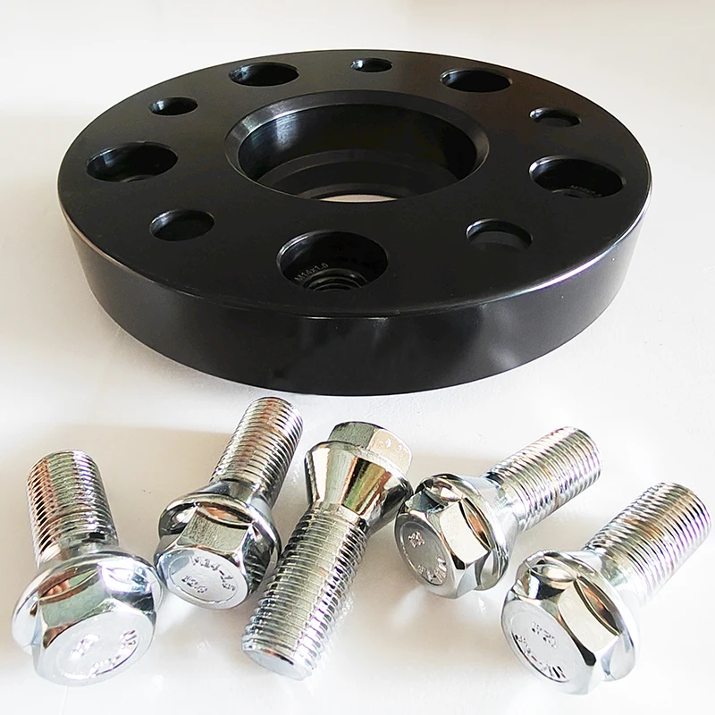 

2PCS 35MM PCD 5x130 tire fitment CB=71.6mm widen wheel Spacers with shorter Cone thread 14*1.5 for Volkswagen 2010-2018 Touareg