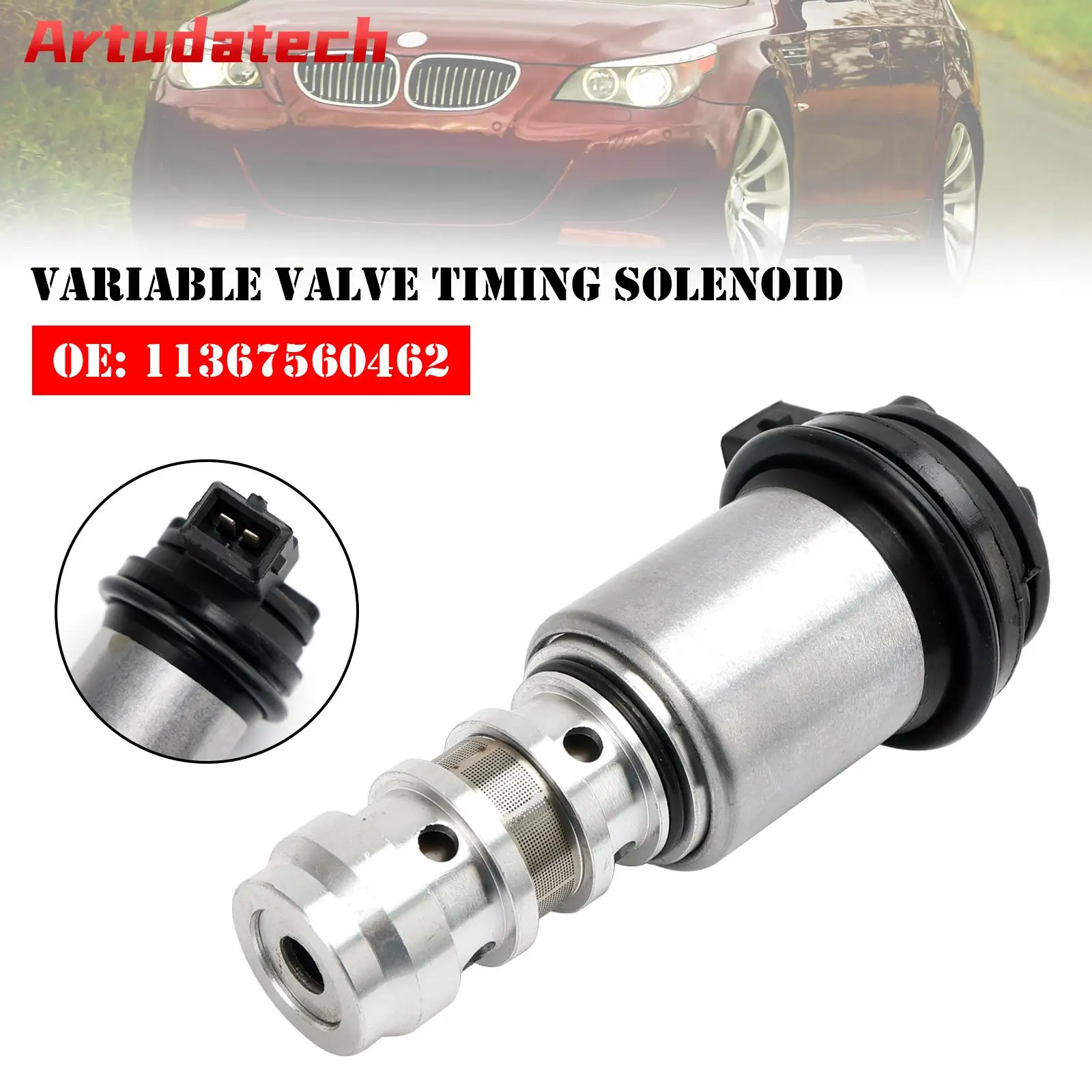 Artudatech Variable Valve Timing Solenoid for BMW 545i 550 645 650 745i 750i 11367560462