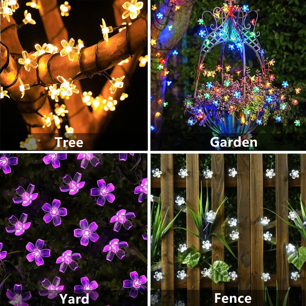Solar Led String Lights Outdoo - đánh giá và giá Outdoor Camping Lights String