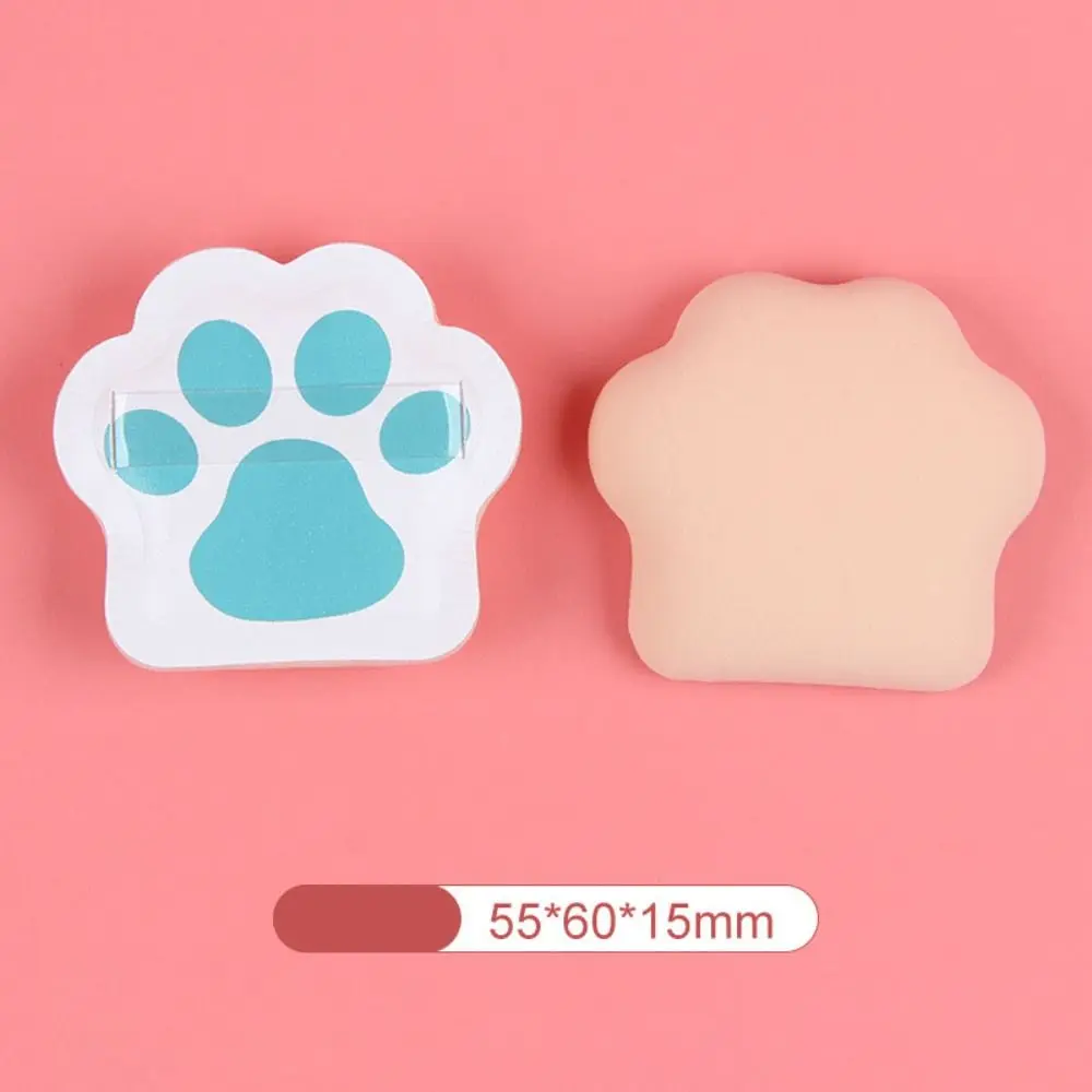 New Super Soft Powder Puff Portable Foundation Cream Makeup Sponge Beauty Accessory Cat Claw Shape Puff Cosmetics