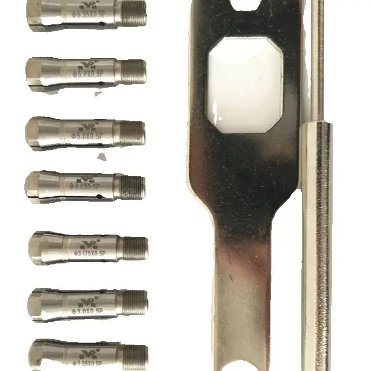 China nail salon jewelry engraving Double-lock handpiece 35K rpm big chuck  without carbon brush