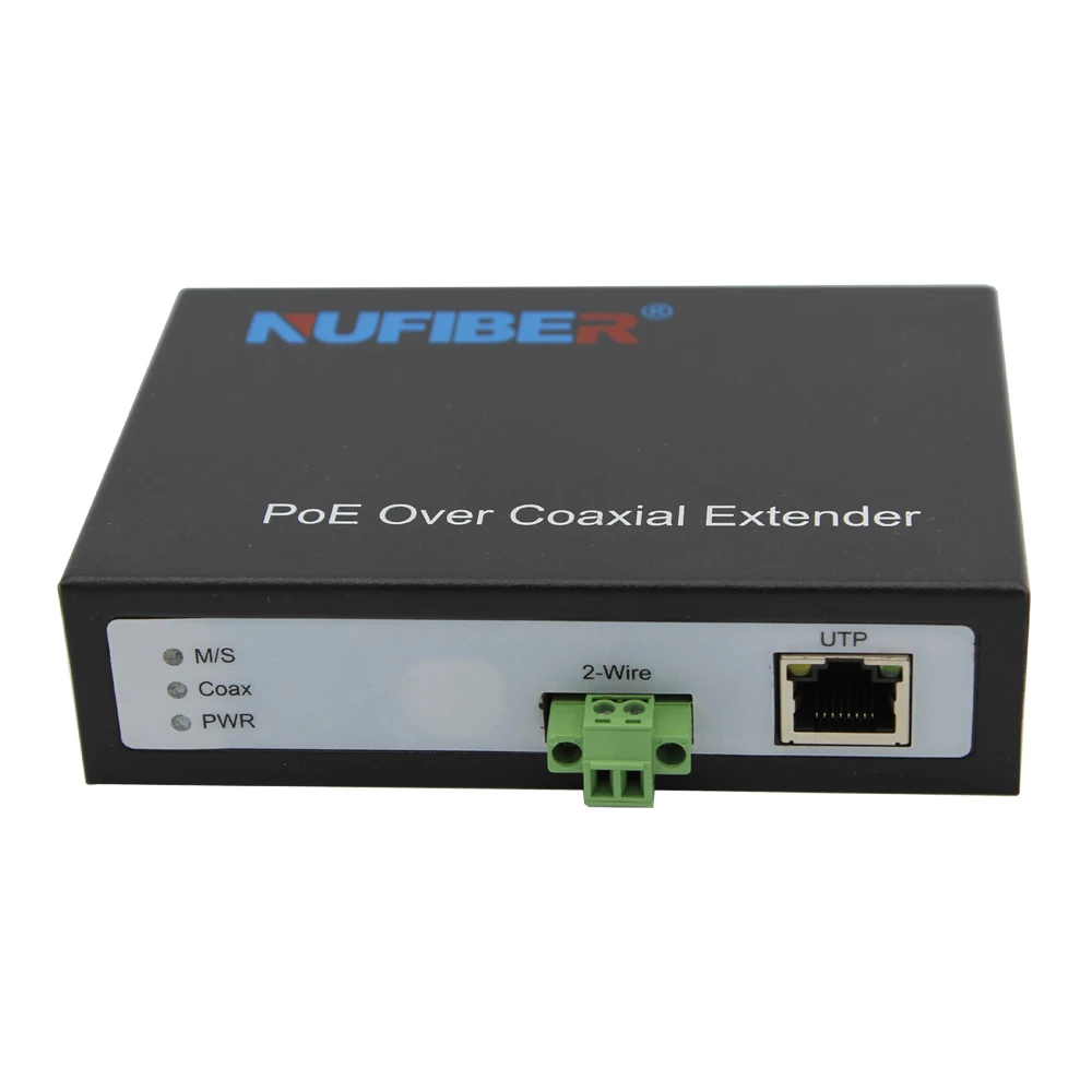 POE Ethernet Over Twisted Pair Extender 300m 10/100M POE RJ45 to Telephone Cable Converter
