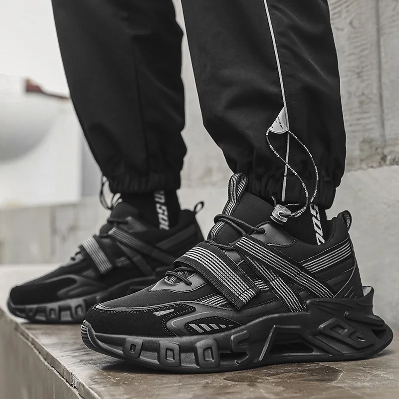 

Original Men's Fashion Sneakers Comfortable Height-increasing Platform Shoes Trainers Men Lace-up Designer Sneakers Casual Men