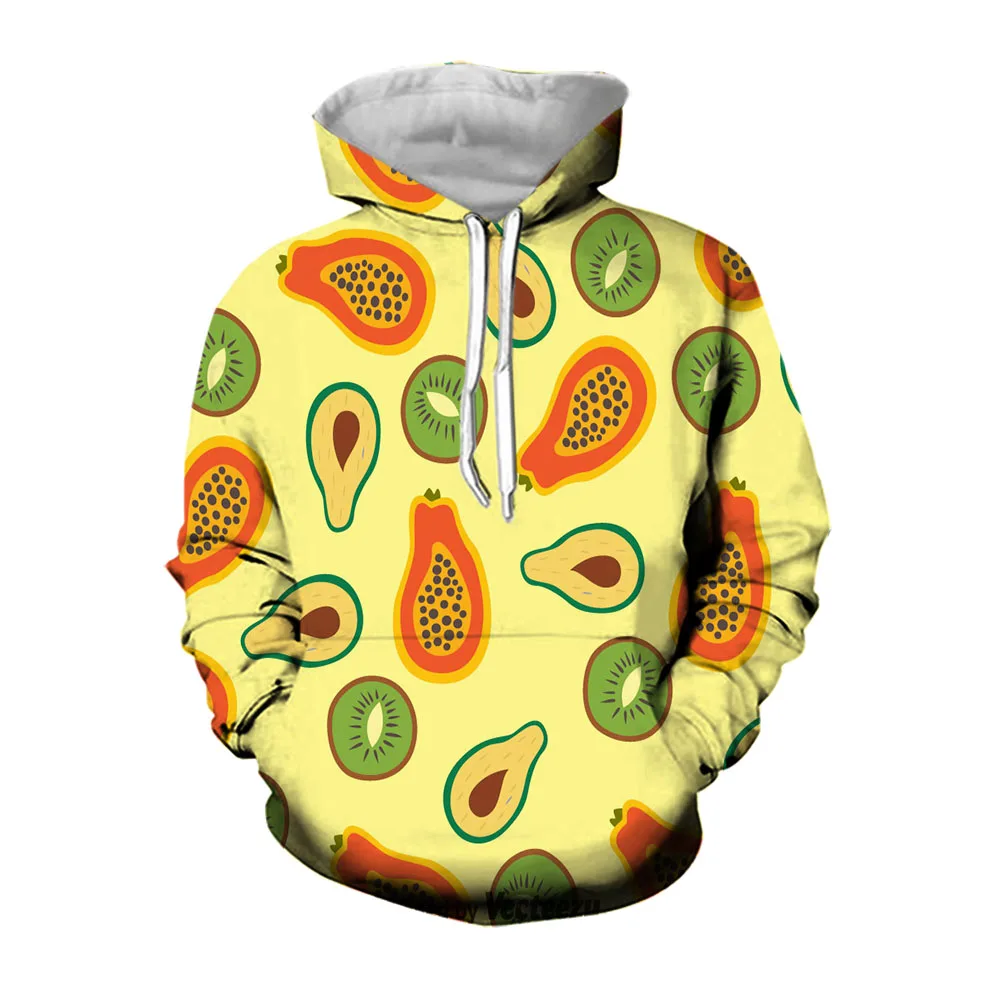 

Jumeast 3D Graphic Men Hoodie With Fruit Pattern Streetwear Aesthetic Clothing Fashion Hoodies For Men Comfortable Clothes Coats