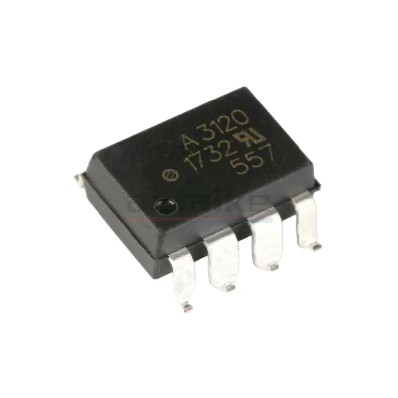 5PCS HCPL-3120 A3120 DIP-8 SMD-8 HCPL-3120-500E HCPL-3120-000E 2.5 Amp Output Current IGBT Gate Drive Optocoupler 3120 IC