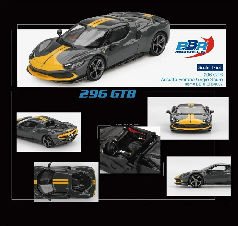 

1:64 296 GTB / SF90 Diecast Collector's Vehicle Model Car