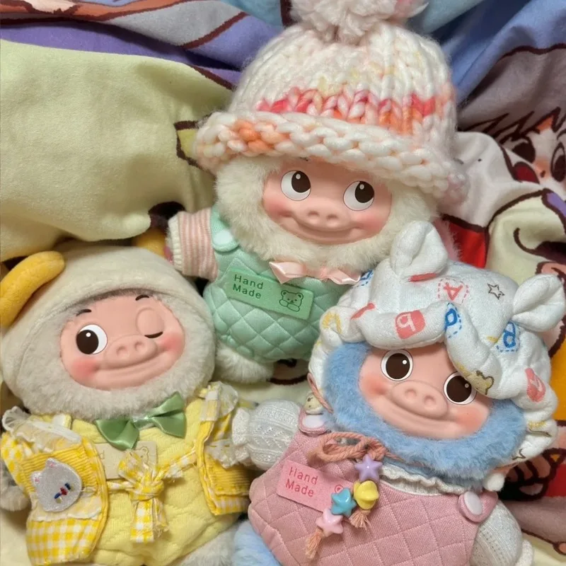 2025 ใหม่ Lazhuzhu GG Bond Pig Surprise กล่องตาบอดไวนิลรูปโดย TOPTOY - พวงกุญแจน่ารักของเล่นสะสมของขวัญ