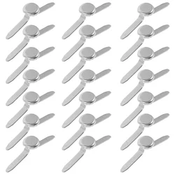 50 Pcs Scrapbook Brads Two-legged Nails Craft Beads Mini Paper Fasteners Metal for Crafts Child