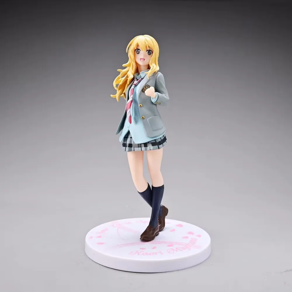 TAiTO Coreful Figure Shigatsu wa Kimi no Uso Miyazono Kaori 18cm Anime PVC Action Figure Toy Statue Collectible Model Doll Gift