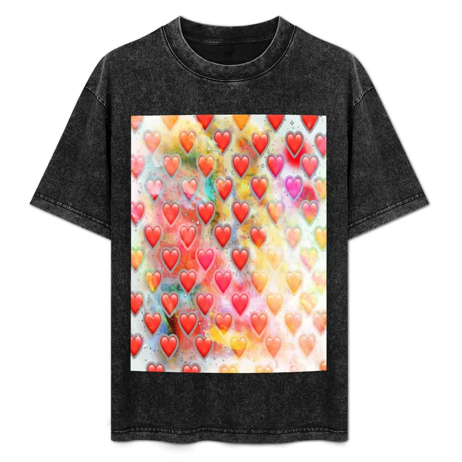 

Sweet hearts - lots of them T-Shirt vintage oversizeds quick-drying tees men workout shirt