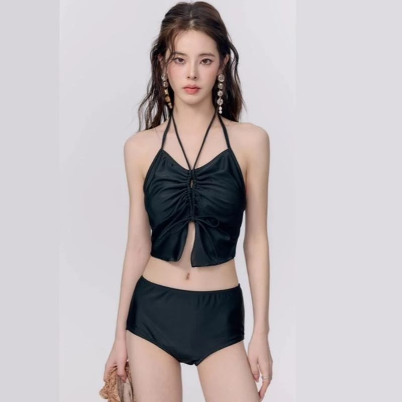 

3 Pcs Bathing Suit for Women Hollow Out Swimwear Ladies Backless Swimsuit
