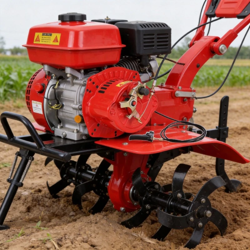 

Микрокультиватор с ручным стартером без тягового стартера, дизельный двигатель 173/178/186/188/192F, шестилапый, новая модель