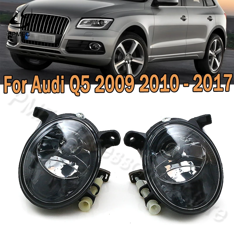 PMFC Front Fog Light Car-styling Fog Lamp Tail Lamp Assembly For Audi Q5 2009 2010 2011 2012  8T0 941 699B  8T0 941 700B