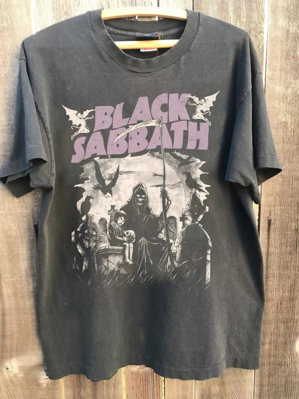 

Black Sabbath T-shirt, Black Sabbath Band Music Tour Men's and Women's T-shirt Print - Casual Printed Short Sleeve