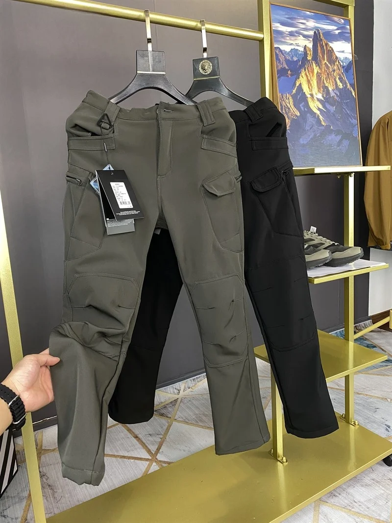 

Профессиональные тактические брюки для активного отдыха, мужские, с флисовой подкладкой, мягкие, ветрозащитные, водоотталкивающие, теплые, для осени и зимы.