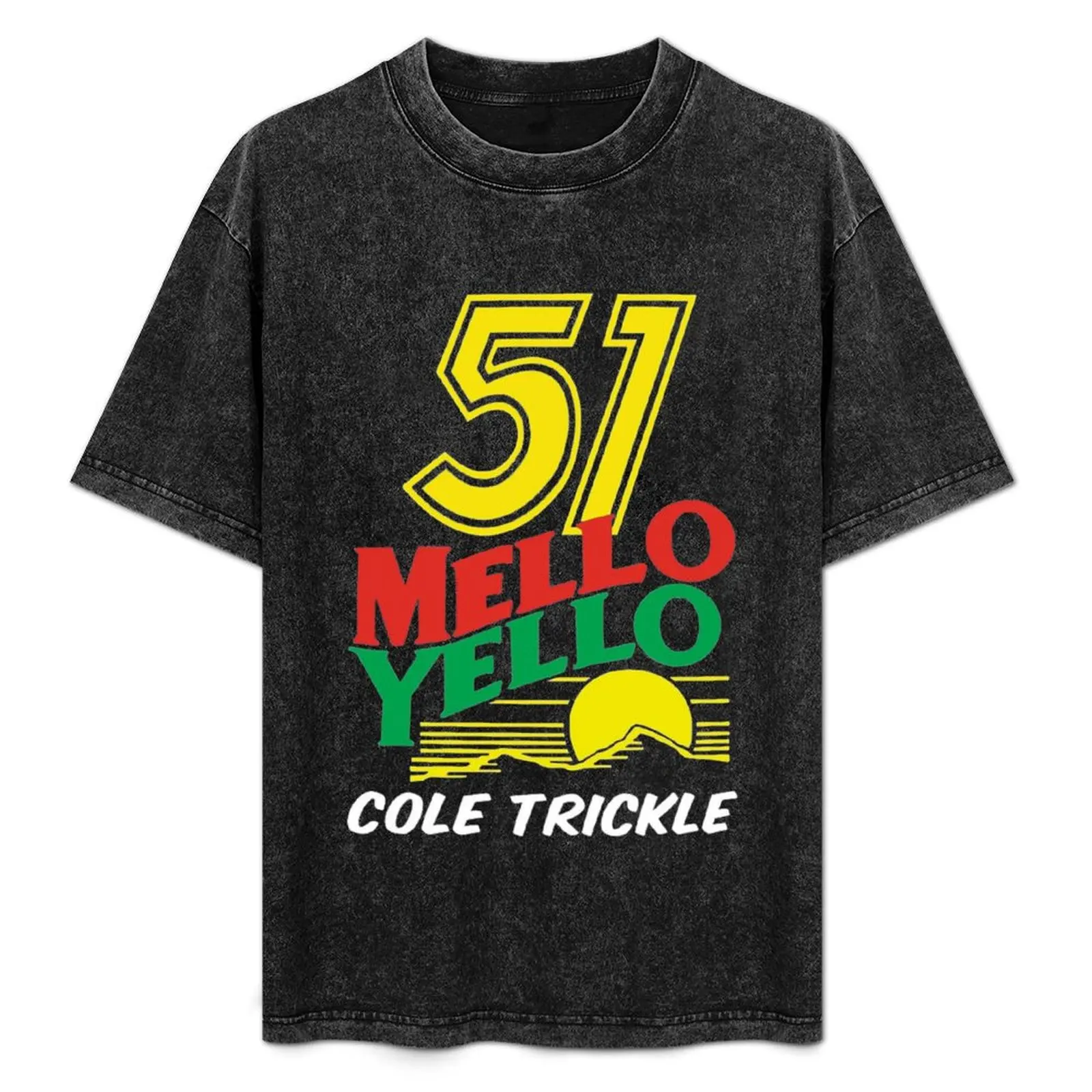 51 Mello Yello - cole trickle Days of Thunder T-Shirt new edition blacks heavyweight t shirts for men